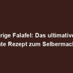 "Knusprige Falafel: Das ultimative Medio Oriente Rezept zum Selbermachen!"