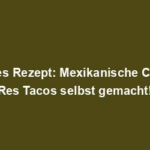 Leckeres Rezept: Mexikanische Carne de Res Tacos selbst gemacht!