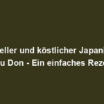 "Schneller und köstlicher Japanischer Katsu Don - Ein einfaches Rezept!"