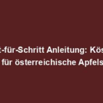 "Schritt-für-Schritt Anleitung: Köstliches Rezept für österreichische Apfelstrudel"